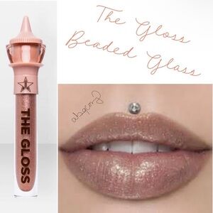 Jeffree Star The Gloss — Beaded Glass Champagne Beige Shimmer